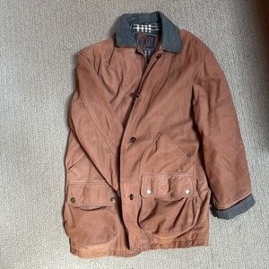 Winlit vintage leather barn coat